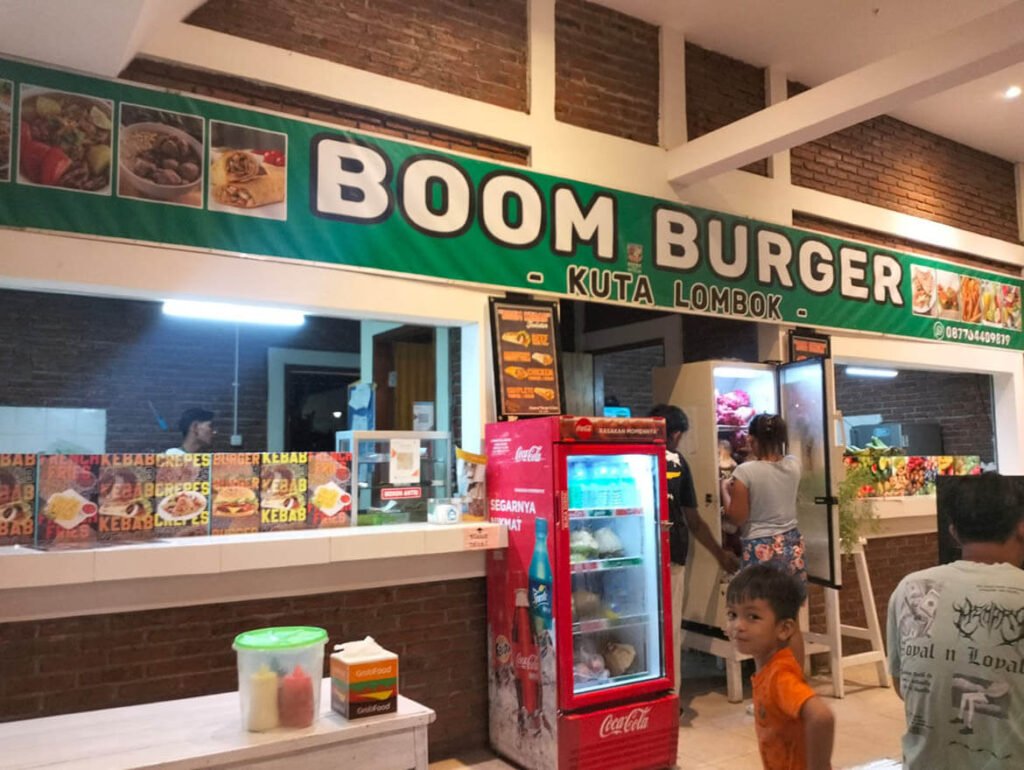Warung of the Week is Boom Burger Kuta Mandalika